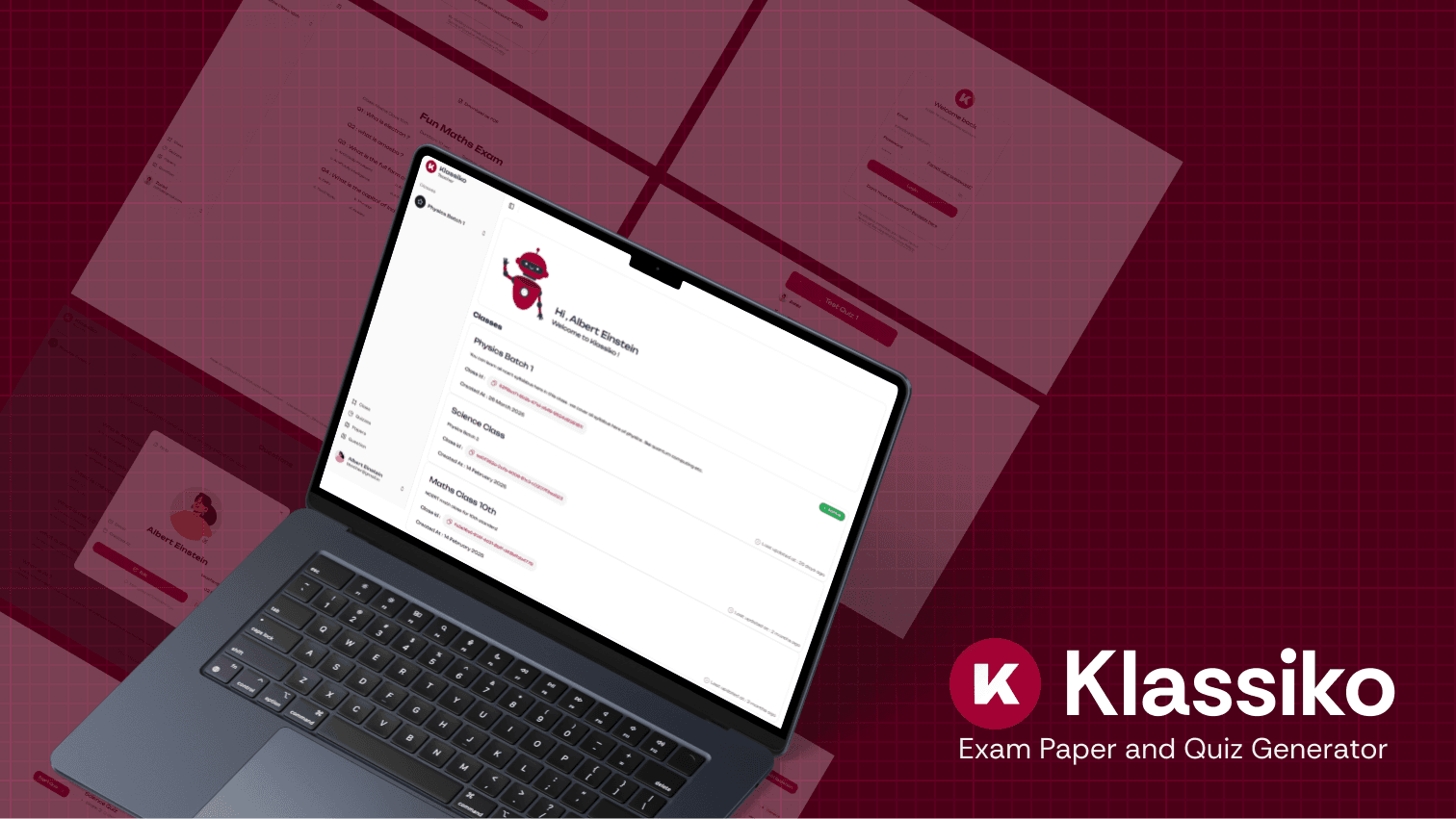 project-Klassiko - Exam Paper and Quiz Generator