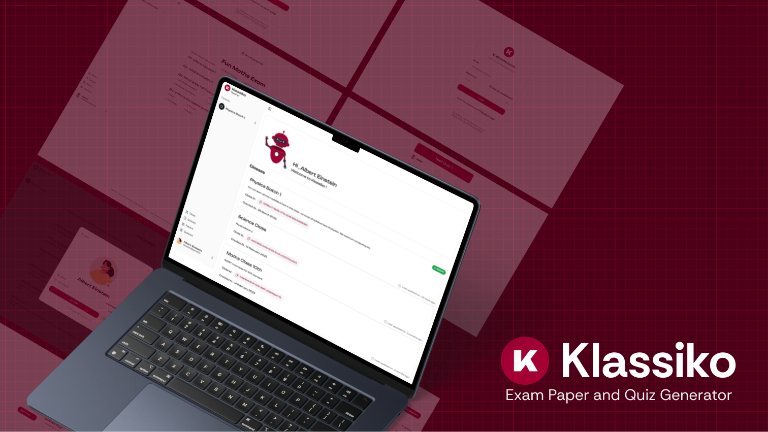 project-Klassiko - Exam Paper and Quiz Generator